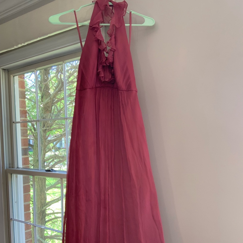 Rose Amsale bridesmaid dress